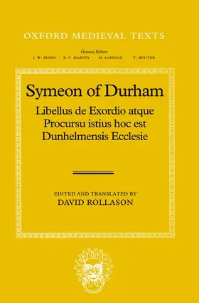 Simeon |  Symeon of Durham | Buch |  Sack Fachmedien