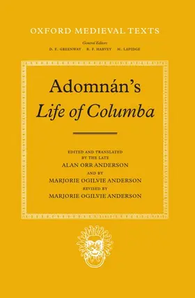 Adomnan / Adomn?n |  Life of Columba | Buch |  Sack Fachmedien