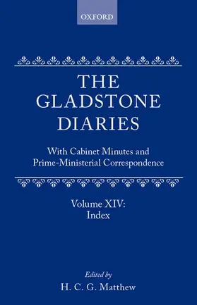 Gladstone / Matthew |  Volume 14: Index | Buch |  Sack Fachmedien