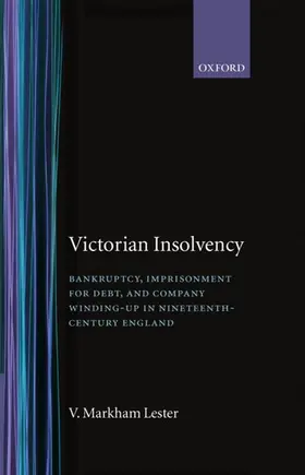 Lester |  Victorian Insolvency | Buch |  Sack Fachmedien