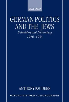 Kauders |  German Politics and the Jews | Buch |  Sack Fachmedien