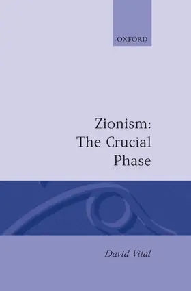 Vital |  Zionism | Buch |  Sack Fachmedien