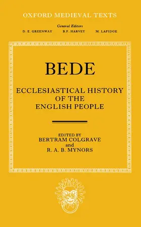 Bede / Colgrave / Mynors |  Bede's Eccleiastical History of the English People | Buch |  Sack Fachmedien