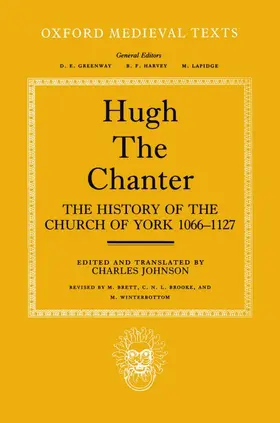 Hugh |  The History of the Church of York, 1066-1127 | Buch |  Sack Fachmedien