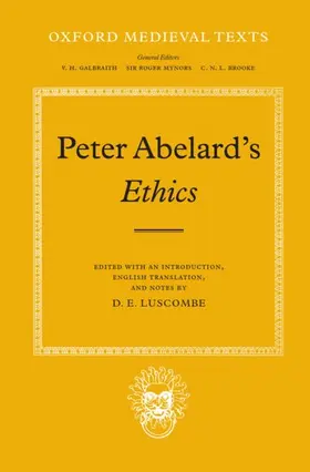 Abelard / Abélard / Luscombe |  Ethics | Buch |  Sack Fachmedien