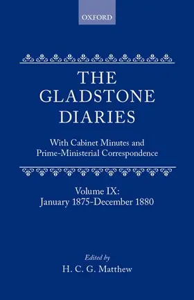 Gladstone / Matthew |  Volume 9: January 1875-December 1880 | Buch |  Sack Fachmedien