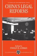 Lubman |  China's Legal Reforms | Buch |  Sack Fachmedien