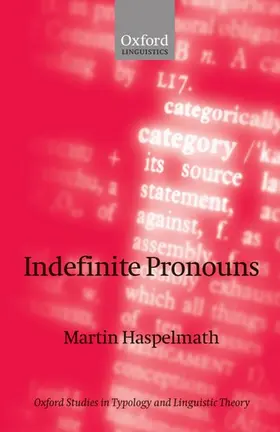 Haspelmath |  Indefinite Pronouns | Buch |  Sack Fachmedien