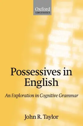 Taylor |  Possessives in English | Buch |  Sack Fachmedien