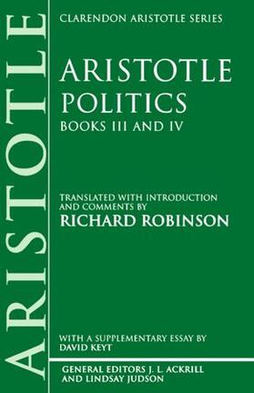 Aristotle |  Politics | Buch |  Sack Fachmedien