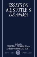 Nussbaum / Rorty |  Essays on Aristotle's de Anima | Buch |  Sack Fachmedien