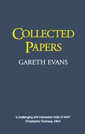 Evans | Collected Papers | Buch | 978-0-19-823627-6 | sack.de