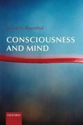 Rosenthal |  Consciousness and Mind | Buch |  Sack Fachmedien
