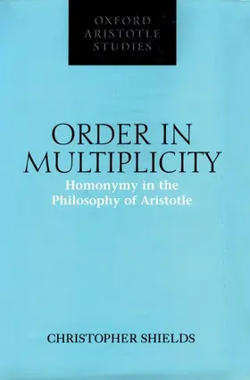 Shields |  Order in Multiplicity | Buch |  Sack Fachmedien