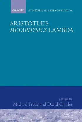 Frede / Charles |  Aritotle's Metaphysics Lambda | Buch |  Sack Fachmedien