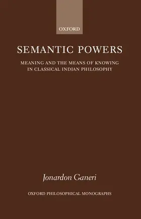 Ganeri |  Semantic Powers | Buch |  Sack Fachmedien