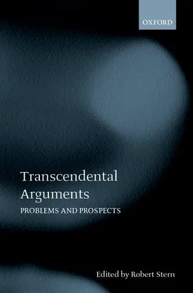 Stern |  Transcendental Arguments Problems and Prospects | Buch |  Sack Fachmedien