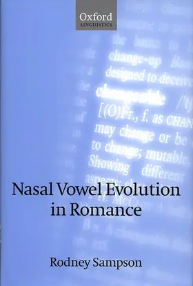 Sampson |  NASAL VOWEL EVOLUTION C | Buch |  Sack Fachmedien
