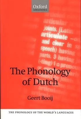Booij |  The Phonology of Dutch | Buch |  Sack Fachmedien