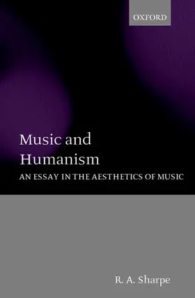 Sharpe |  Music and Humanism | Buch |  Sack Fachmedien