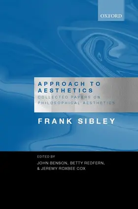 Sibley / Benson / Redfern |  Approach to Aesthetics | Buch |  Sack Fachmedien