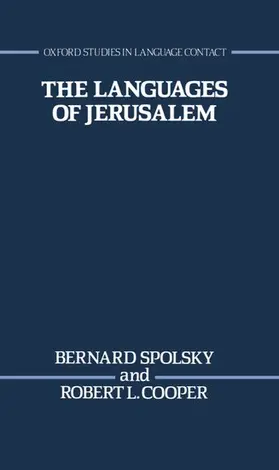 Spolsky / Cooper |  The Languages of Jerusalem | Buch |  Sack Fachmedien