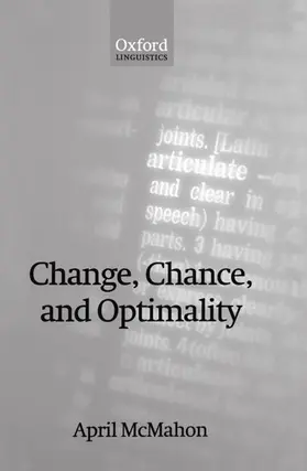 McMahon | Change, Chance, and Optimality | Buch | 978-0-19-824124-9 | www.sack.de