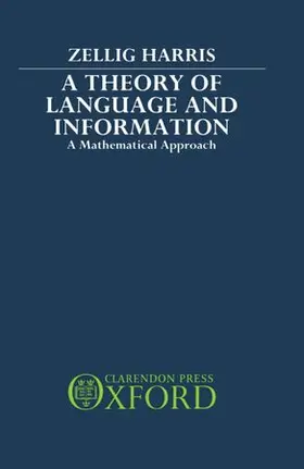 Harris |  THEORY LANGUAGE & INFORMATION C | Buch |  Sack Fachmedien