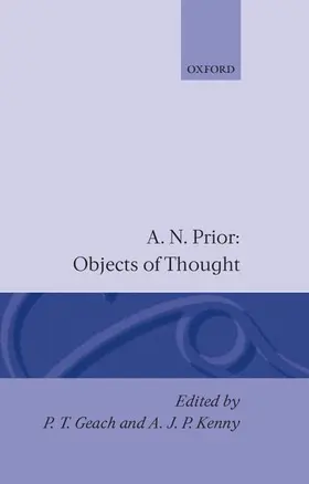 Prior / Geach / Kenny |  Objects of Thought | Buch |  Sack Fachmedien