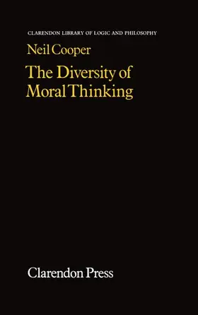 Cooper |  The Diversity of Moral Thinking | Buch |  Sack Fachmedien