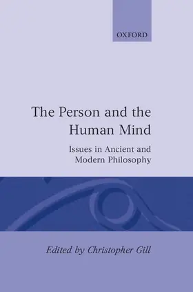 Gill |  The Person and the Human Mind | Buch |  Sack Fachmedien