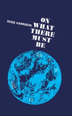 Harrison |  On What There Must Be | Buch |  Sack Fachmedien