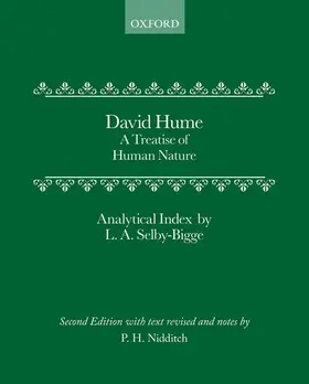 Hume / Nidditch |  A Treatise of Human Nature | Buch |  Sack Fachmedien
