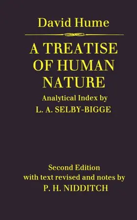 Hume / Selby-Bigge |  A Treatise of Human Nature | Buch |  Sack Fachmedien