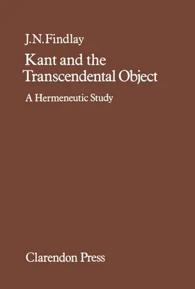 Findlay |  KANT & TRANSCENDTAL C | Buch |  Sack Fachmedien