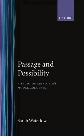Waterlow / Broadie |  Passage and Possibility | Buch |  Sack Fachmedien