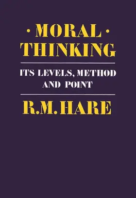 Hare |  Moral Thinking | Buch |  Sack Fachmedien