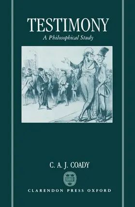 Coady |  Testimony | Buch |  Sack Fachmedien