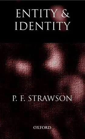 Strawson |  Entity and Identity | Buch |  Sack Fachmedien