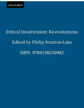 Stratton-Lake |  Ethical Intuitionism | Buch |  Sack Fachmedien