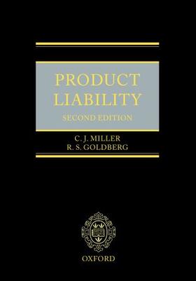 Miller / Goldberg | Product Liability | Buch | sack.de