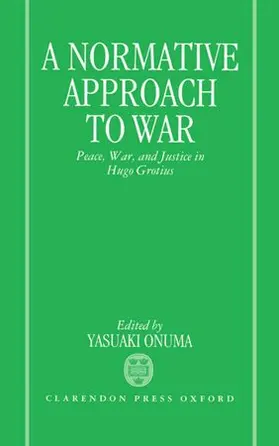 Onamu |  A Normative Approach to War | Buch |  Sack Fachmedien