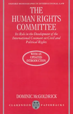 McGoldrick |  The Human Rights Committee | Buch |  Sack Fachmedien