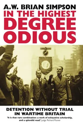 Simpson |  In the Highest Degree Odious | Buch |  Sack Fachmedien
