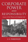 Parkinson |  Corporate Power and Responsibility | Buch |  Sack Fachmedien