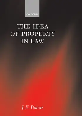 Penner |  IDEA OF PROPERTY IN LAW C | Buch |  Sack Fachmedien
