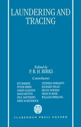 Birks |  Laundering and Tracing | Buch |  Sack Fachmedien