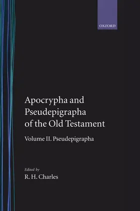 Charles |  The Apocrypha and Pseudepigrapha of the Old Testament | Buch |  Sack Fachmedien