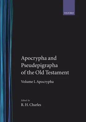 Charles |  The Apocrypha and Pseudepigrapha of the Old Testament | Buch |  Sack Fachmedien