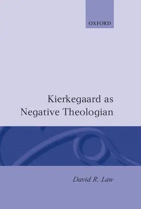 Law |  Kierkegaard as Negative Theologian | Buch |  Sack Fachmedien